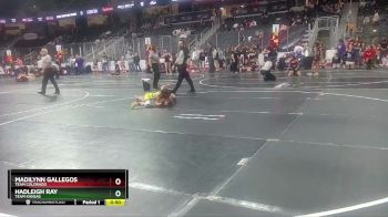 60 lbs Cons. Semi - Madilynn Gallegos, Team Colorado vs Hadleigh Ray, Team Kansas