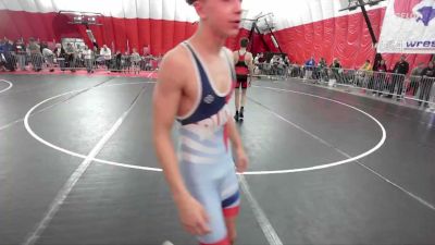 126 lbs Champ. Round 2 - Royden Roslansky, Victory School Of Wrestling vs Leo Fani, Red Hot Wrestling