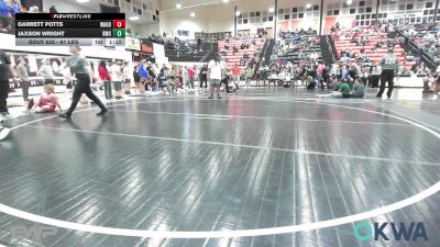61 lbs Rr Rnd 2 - Garrett Potts, Wagoner Takedown Club vs Jaxson Wright, Bartlesville Wrestling Club