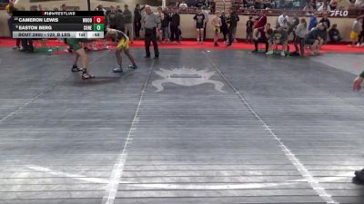 125_B lbs Consi Of 4 - Cameron Lewis, Woodland Hills vs Easton Berg, Conemaugh Township