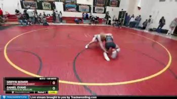 138 Boys 3rd Place Match - Griffin Bower, Black Fox Wrestling Academy vs Daniel Evans, Betterman Elite Wrestling