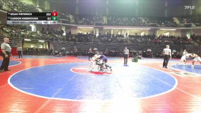 144-4A 3rd Place Match - Carson Kimbrough, Ola vs Noah Pieterick, Jones County