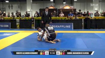 Roberto Alejandro Hernandez vs Gabriel Marangoni De Oliveira 2026 American National IBJJF Jiu-Jitsu Championship