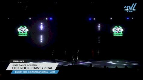 Starz Dance Academy - Elite Rock Starz Lyrical [2023 Mini - Contemporary/Lyrical - Large Day 3] 2023 ASC Schaumburg Showdown & CSG Schaumburg Dance Grand Nationals