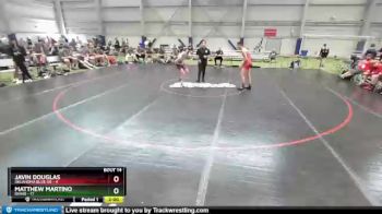 120 lbs Placement Matches (8 Team) - Javin Douglas, Oklahoma Blue GR vs Matthew Martino, Idaho