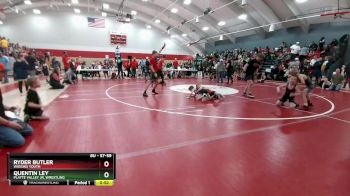 57-59 lbs Round 4 - Quentin Ley, Platte Valley Jr. Wrestling vs Ryder Butler, Wiggins Youth