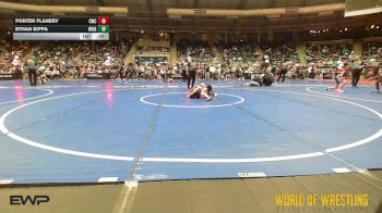 58 lbs Consi Of 8 #2 - Porter Flanery, Cowboy Wrestling Club vs Ethan Sippa, Weigh In Club