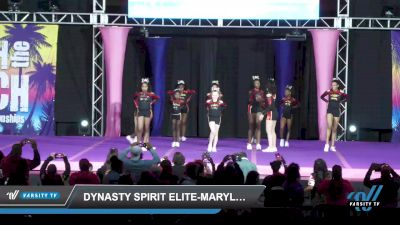 Dynasty Spirit Elite-Maryland - RED ECLIPSE [2022 L1.1 Junior - PREP Day 1] 2022 ACDA Reach the Beach Ocean City Cheer Grand Nationals