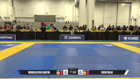 Edvin Pihlak vs Nicholas Ryan Carlton 2025 World IBJJF Jiu-Jitsu No-Gi Championship