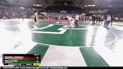 138 lbs Round 1 - Maxwell Woodall, Marysville Wrestling Club vs Bryce McGee, Washington