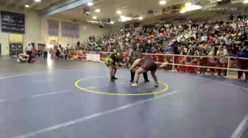 235 lbs Champ. Round 1 - Melissa Menjivar, Cajon vs Lily Mercado, San Clemente