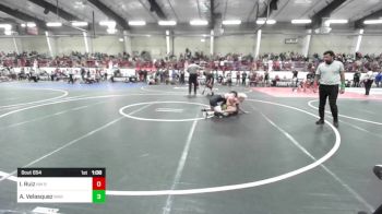 120 lbs Final - Isaiah Ruiz, NM Bad Boyz vs Aziel Velasquez, WAR Wrestling Club