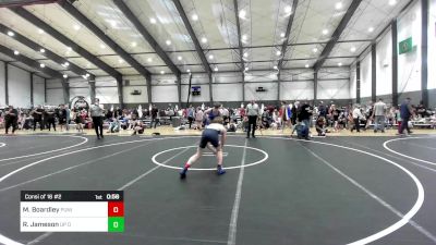 126 lbs Consi Of 16 #2 - Mason Boardley, Punisher Wrestling vs Raynor Jameson, UP Outlaws