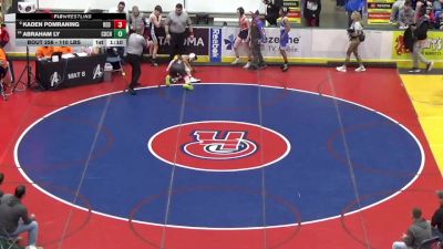 110 lbs Round Of 32 - Kaden Pomraning, Red Lion vs Abraham Ly, Cochranton