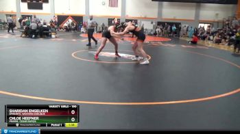 190 lbs Semifinal - Sharidan Engelken, Epworth, Western Dubuque vs Chloe Heefner, Prairie, Cedar Rapids