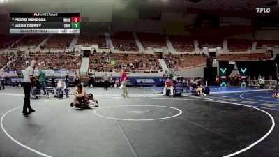 138-D3 Quarterfinal - Jakob Duffey, Cactus Shadows High School vs Pedro Mendoza, Walden Grove High School