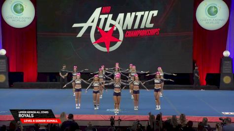 Upper Merion All Stars - Royals [2026 L6 Senior XSmall Semis] 2026 The Cheerleading Worlds