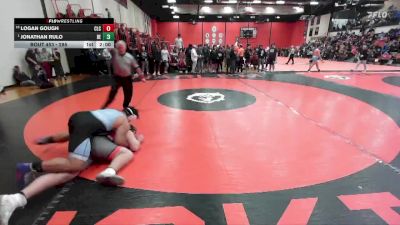 285 lbs Champ. Round 3 - Jonathan Rulo, Belleville (EAST) vs Logan Gough, Crystal Lake (CENTRAL)