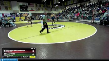 170 lbs Champ. Round 1 - Ryan Oberweis-Manion, Saint Francis vs Logan Todd, Arroyo Grande
