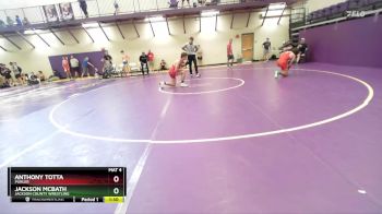 165 lbs Quarterfinal - Anthony Totta, Purler vs Jackson McBath, Jackson County Wrestling