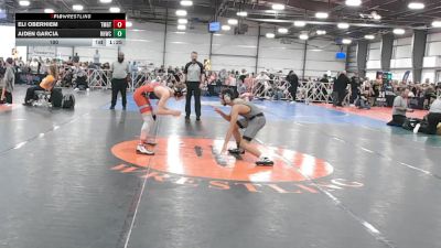 100 lbs Round 4 (2:15pm Saturday) - Aiden Garcia, Rough House W.C. vs Eli Oberhiem, Team Gotcha
