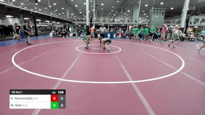 108 lbs Rr Rnd 1 - Kyle Yannucciello, Prime Wrestling Club Black vs Wiliam Soto, Revival Irish