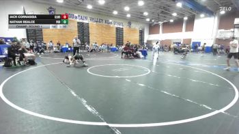 132 lbs Champ. Round 1 - Nathan Realce, Portola vs Jack Cornaggia, Clovis West
