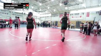 140 lbs Semifinal - Ayaka Naddy, Concord vs Catania Dekeyrel, San Marin