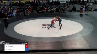 100 lbs Semis - Michael Rundell, IL vs Ray Long, IL