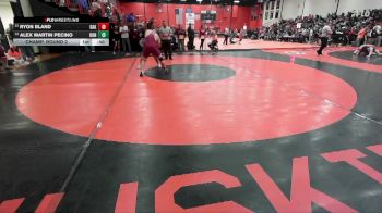 190 lbs Champ. Round 2 - Ryon Bland, DAKOTA vs Alex Martin Pecino, Rockton (HONONEGAH)