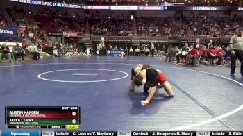 2A-106 lbs Cons. Round 3 - Jayce Curry, Sergeant Bluff-Luton vs Austin Hansen, Estherville Lincoln Central