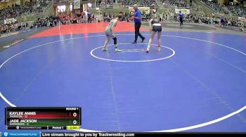 117 lbs Round 1 (4 Team) - Kaylee Annis, Thurston vs Jade Jackson, Harrisburg