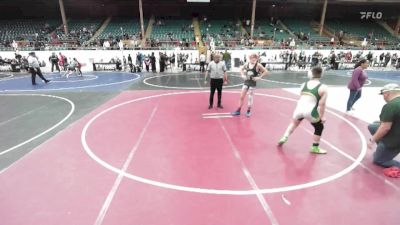 130 lbs 2nd Place - Jackson Bentley, Buena Vista vs Santiago Medrano, WLV Jr WC