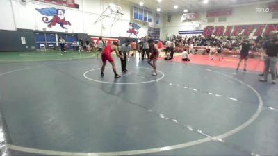 126 lbs Semifinal - Joshua Quintero, Los Alamitos High School vs Gael Cueto, Westminster High School