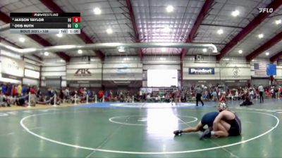 138 lbs Quarterfinal - Otis Ruth, Boulder City vs Jaxson Taylor, Spring Creek