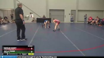 100 lbs Round 1 (8 Team) - Natalie Handy, Pennsylvania Blue vs Skyla Fisher, Florida