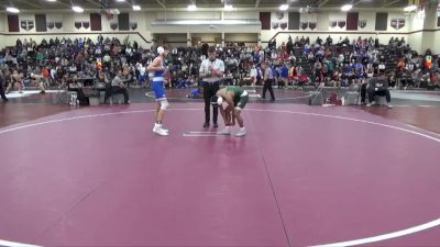 JV-7 lbs 3rd Place Match - Hayden Cole, Clear Creek-Amana vs Hector Ulloa-Flores, Iowa City, West