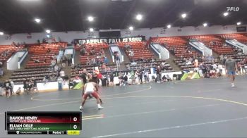 112 lbs Cons. Round 4 - Davion Henry, Victory Elite Wrestling vs Elijah Ogle, Red Cobra Wrestling Academy