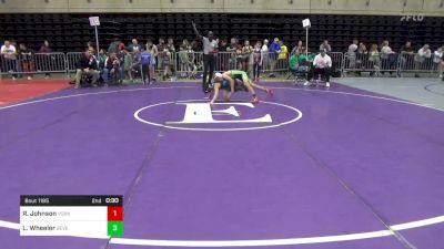 86 lbs Round Of 16 - Reese Johnson, York vs Leo Wheeler, Severna Park