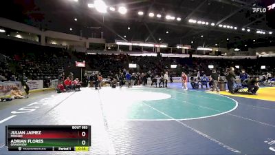 113 lbs Cons. Round 3 - Julian Jaimez, Prosser vs Adrian Flores, Grandview