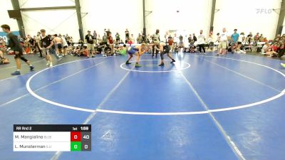 135 lbs Rr Rnd 2 - Mason Mangialino, Blue Wave Barn vs Luke Munsterman, Illinois Cornstars