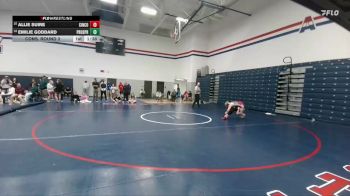 130 lbs Cons. Round 3 - Emilie Goddard, Prosper vs Allie Suire, Katy Cinco Ranch