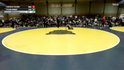 109 lbs 3rd Place - Lincoln Valdez, Pomona (CO) vs Tyler Sweet, Clovis North