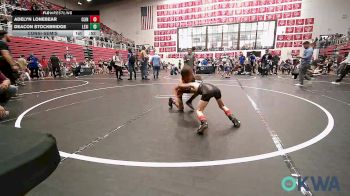 49 lbs Consolation - Adelyn Lonebear, Clinton Youth Wrestling vs Deacon Stockbridge, Lexington Wrestling Club