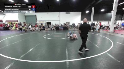 110 lbs Dawson McGrath, Connecticut vs Rooney Olmedo, Michigan Blue
