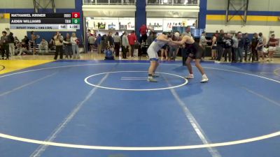 189 lbs Quarterfinal - Nathaniel Kriner, DuBois vs Aiden Williams, Trinity