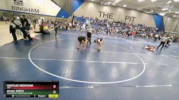 170 lbs Quarterfinal - Kiyah Smith, Champions Wrestling Club vs Whitlee Redmond, JWC