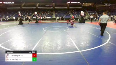 132 lbs Round Of 64 - Lucas Mcteague, Lowell vs Gavin Darling, Concord-Carlisle