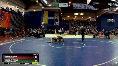 132 lbs Cons. Round 6 - Vincent Paino, St Joseph Regional vs Drew Roggie, St Christopher