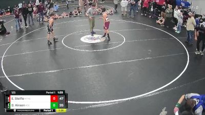 125 lbs Semis (4 Team) - Wyatt Perry, KC Elite vs Enzo Steifle, Ninety Six